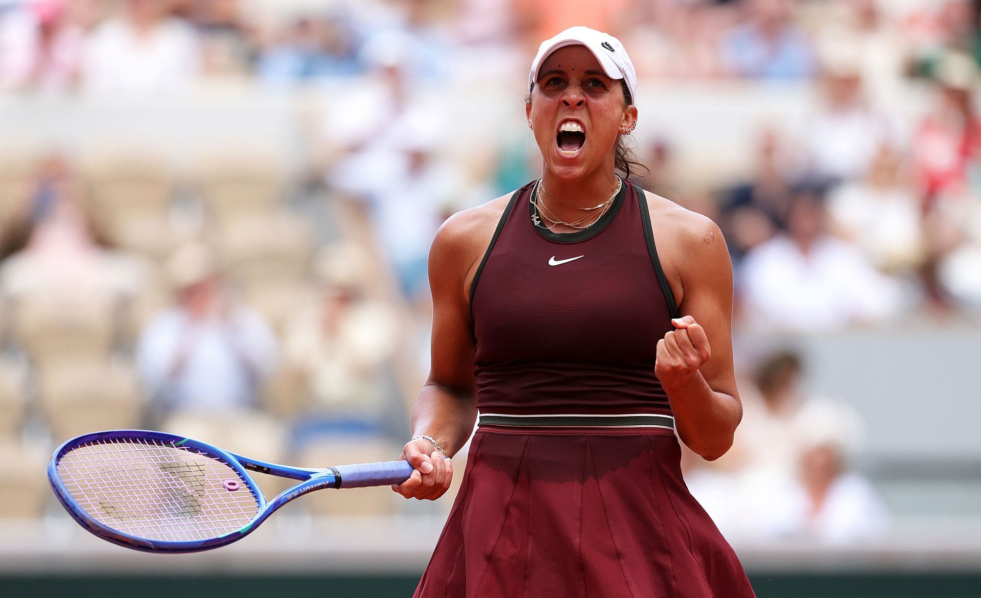 Keys at the 2025 French Open - Day Nine - Source: Getty